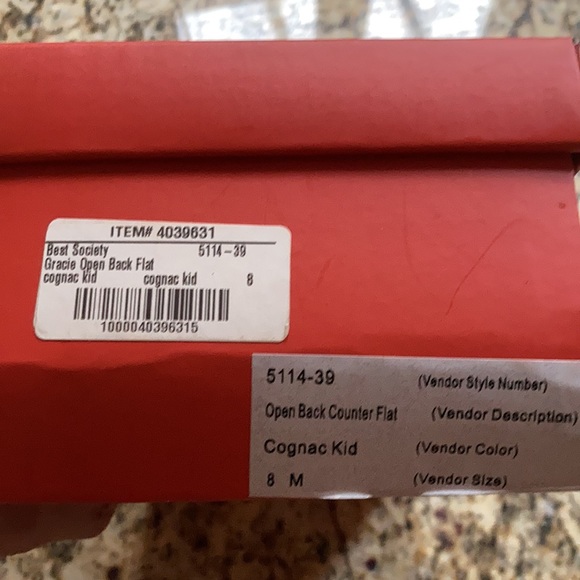 NWT - open back flats - Picture 7 of 7